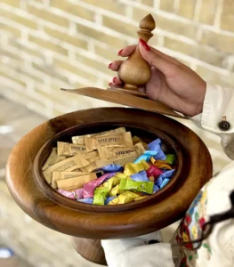 شکلات خوری چوبی ماسون