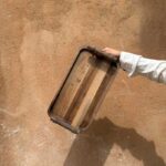 سینی مستطیل دسته چوبی چوب گردو