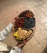 اردوخوری بیضی چوب گردو - تصویر 2