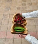 اردو خوری چوب گردو کاملا یک تیکه - تصویر 2