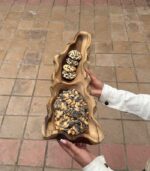 اردو خوری چوب گردو کاملا یک تیکه - تصویر 2