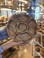 نمای اردور خوری چوبی ۵ خانه مدل کارو داخل فروشگاه ماسون