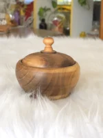 قندان چوبی ماسون مدل باربد ساخته شده از چوب گردو