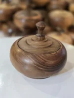 قندان چوبی ماسون مدل آراد ساخته شده از چوب گردو