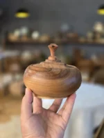 قندان چوبی ماسون مدل آراد ساخته شده از چوب گردو