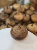 قندان چوبی ماسون مدل آراد ساخته شده از چوب گردو