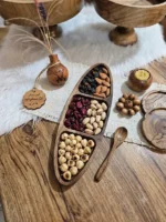 جزئیات سه بخش و لبه اردو خوری چوبی ماسون